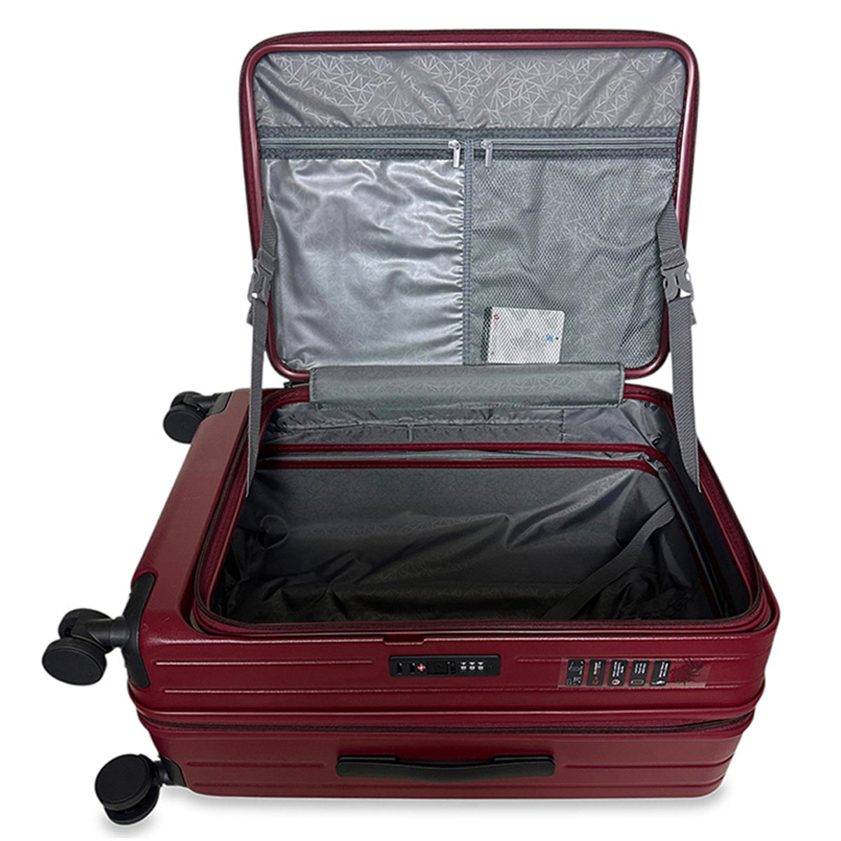 Βαλίτσα μεγάλη PC Hydra Μπορντώ