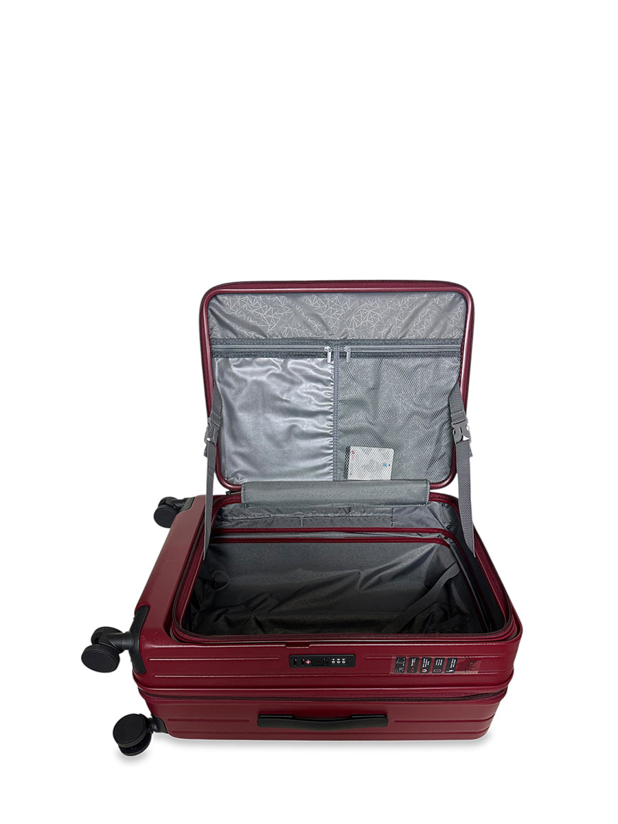 Βαλίτσα μεσαία PC Hydra Μπορντώ