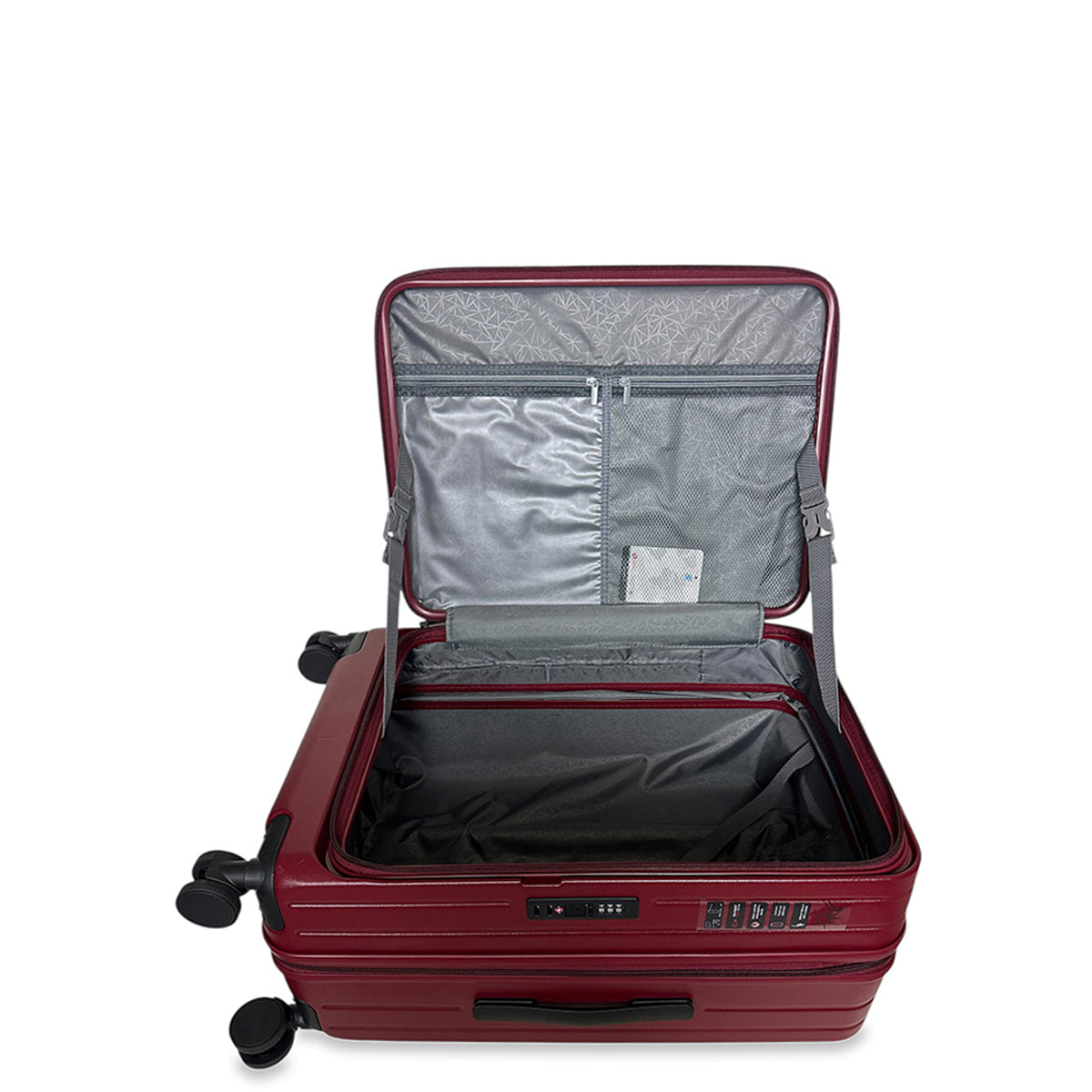 Βαλίτσα μεσαία PC Hydra Μπορντώ