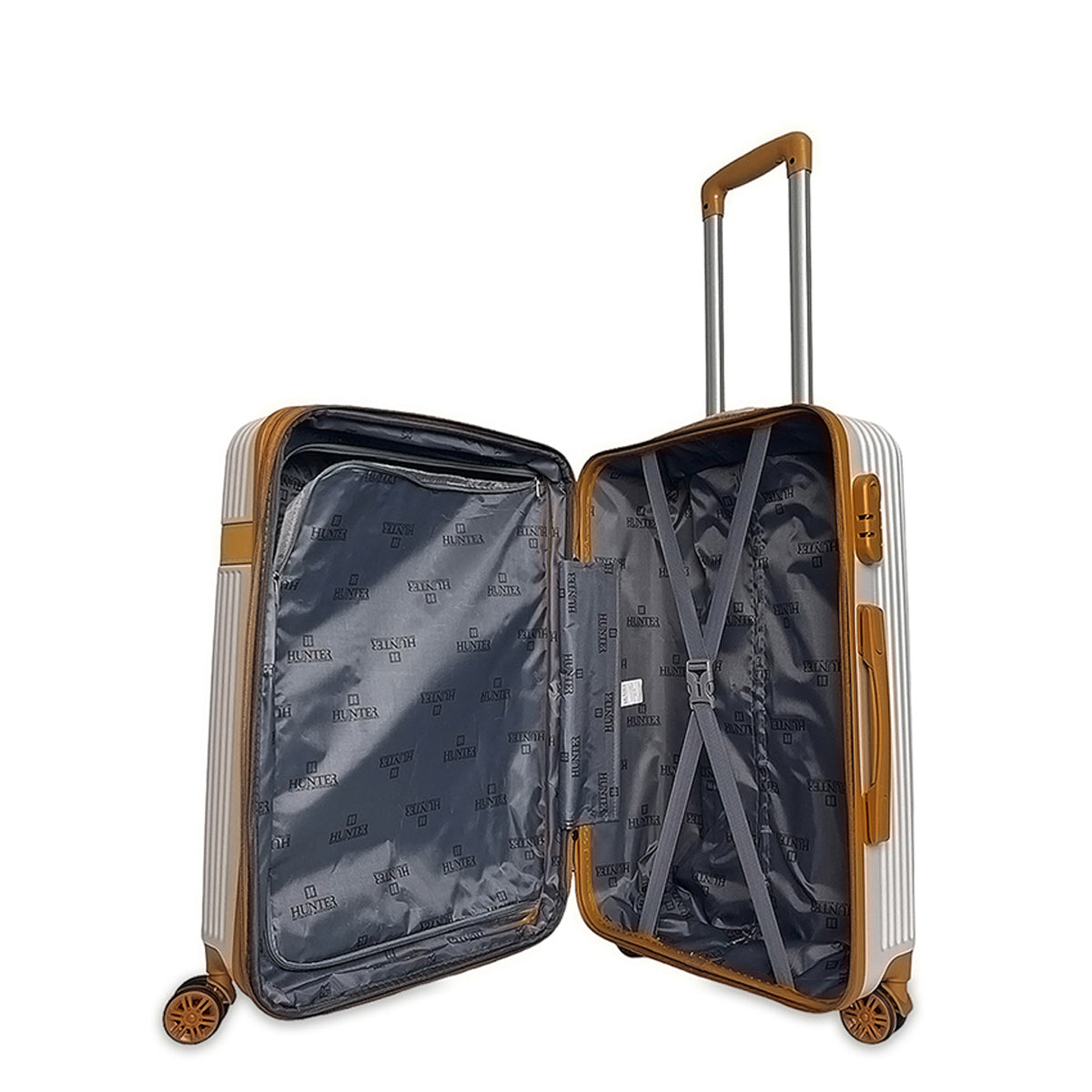 Βαλίτσα καμπίνας ABS-PC Ithaki Λευκό