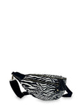 Γυναικεία τσάντα crossbody Jungle Ζέβρα Λευκό