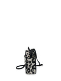 Γυναικεία τσάντα χιαστί square Leopard Λευκό