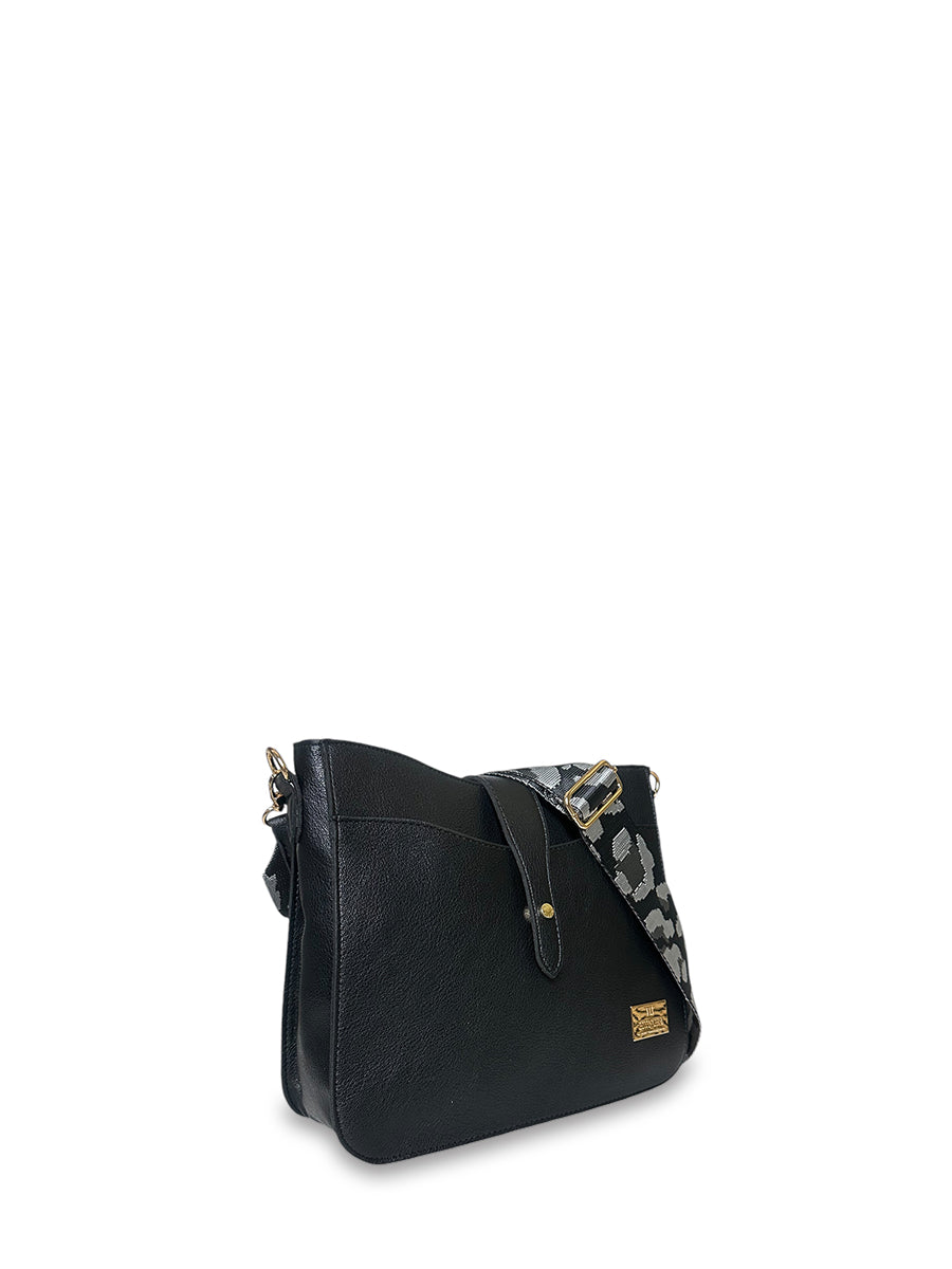 Γυναικεία τσάντα χιαστί Nature Μαύρο