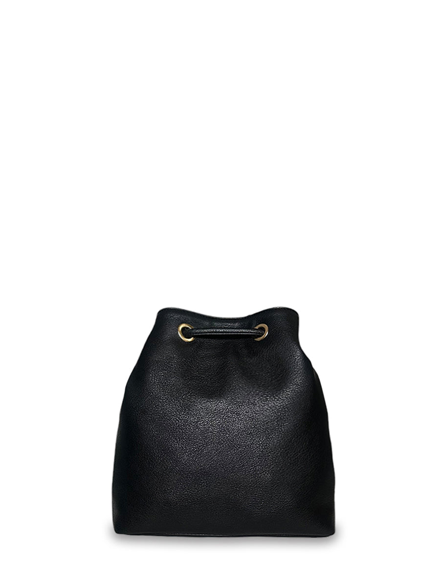 Γυναικεία τσάντα bucket Nature Μαύρο