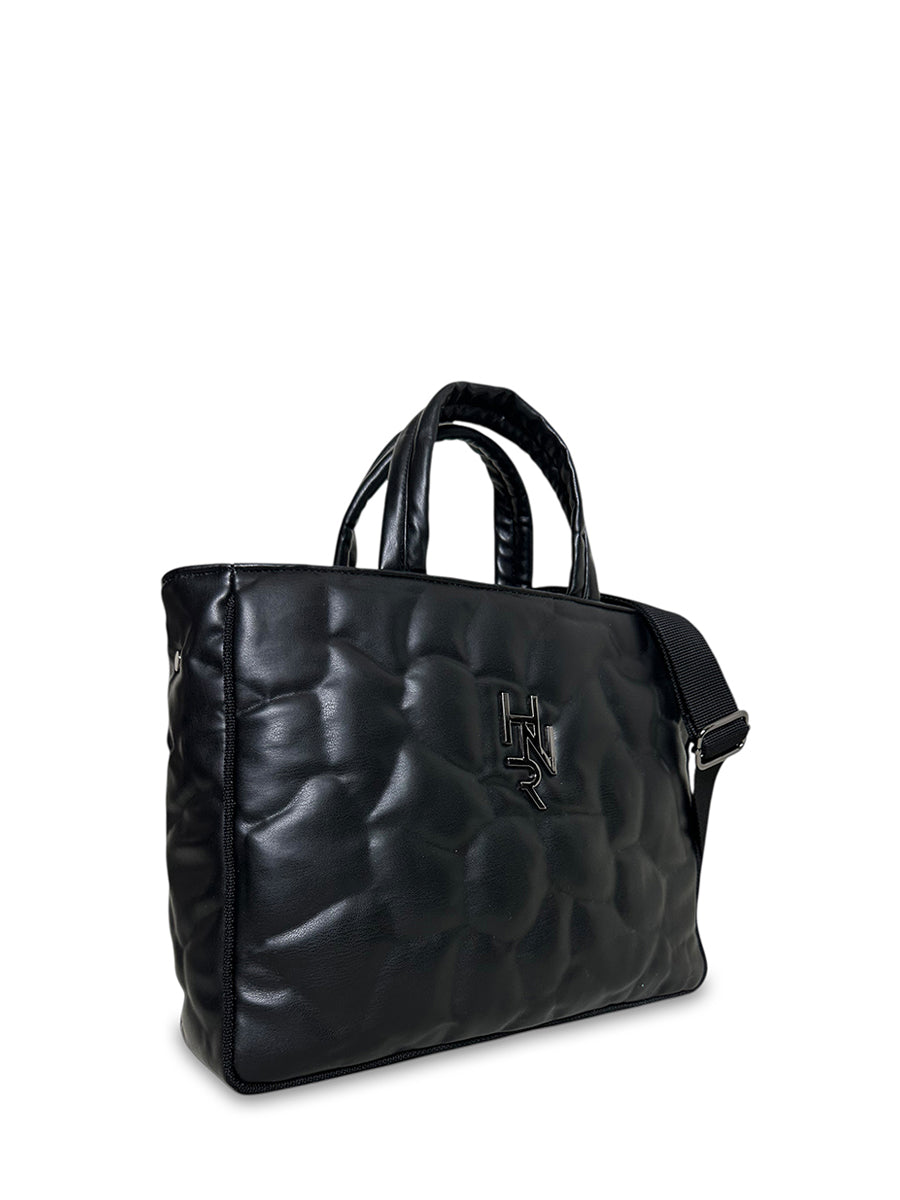 Γυναικεία τσάντα tote Nefeli Μαύρο