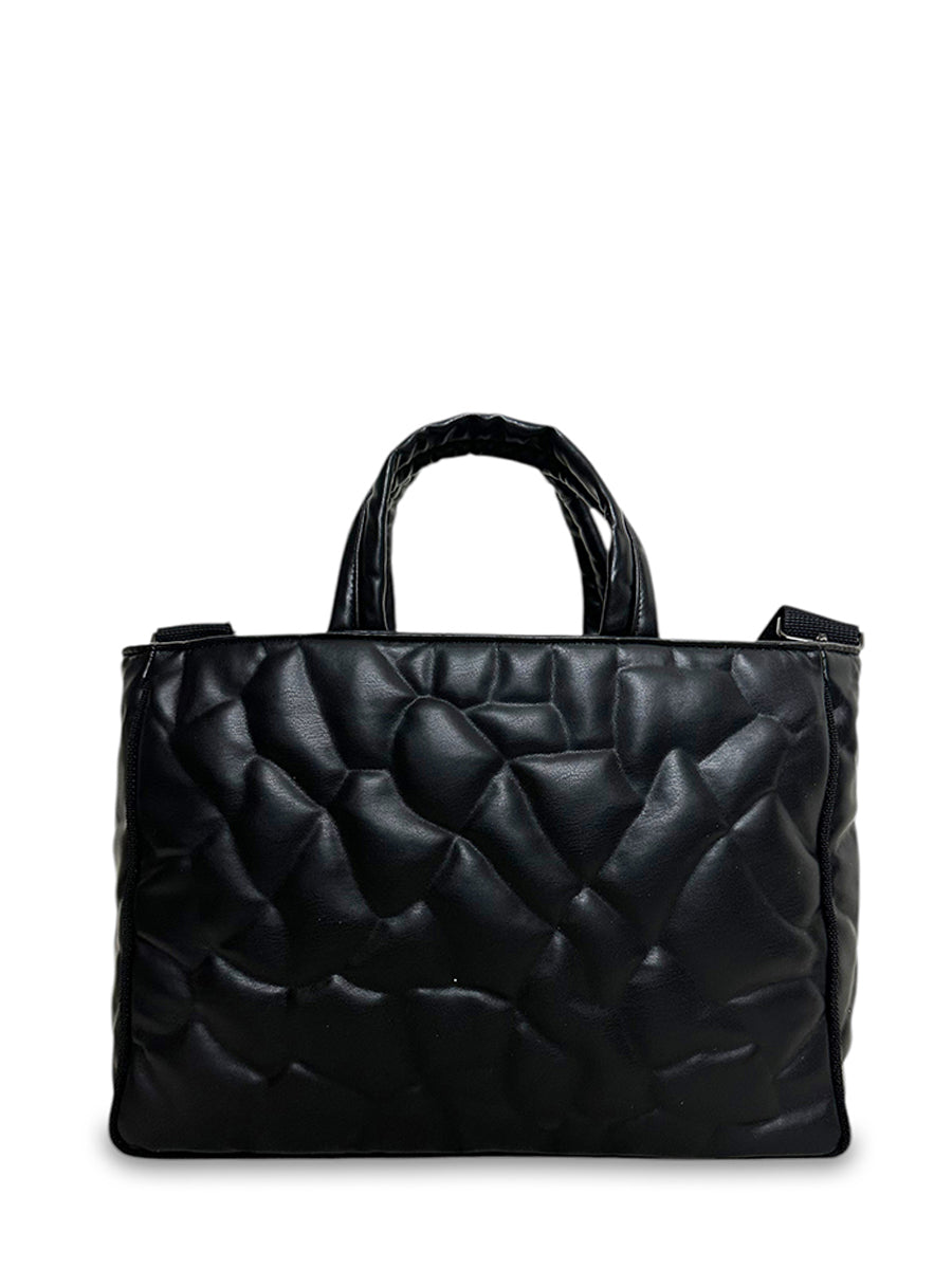 Γυναικεία τσάντα tote Nefeli Μαύρο