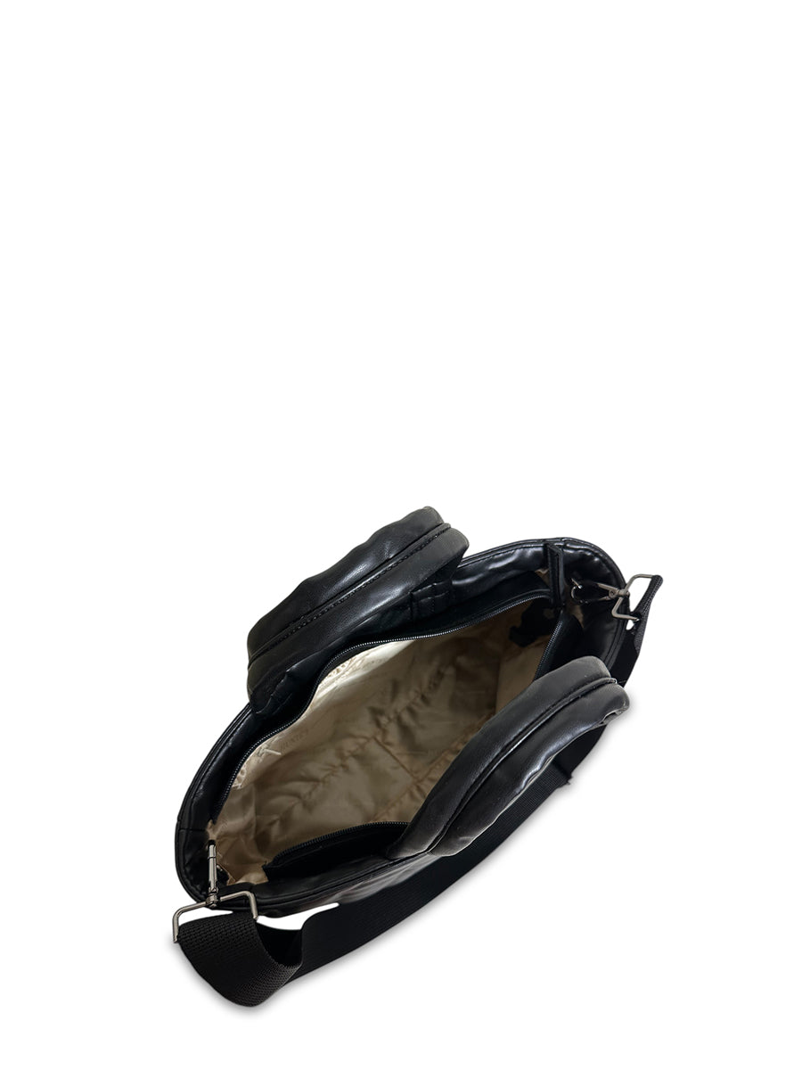 Γυναικεία τσάντα tote Nefeli Μαύρο