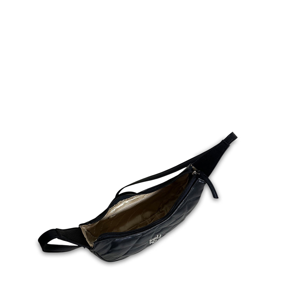 Γυναικεία τσάντα mini hobo Nefeli Μαύρο