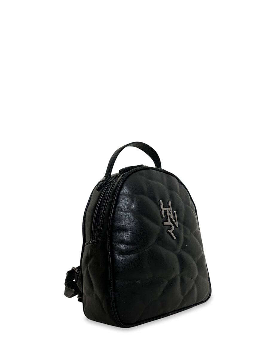 Γυναικεία τσάντα mini πλάτης Nefeli Μαύρο