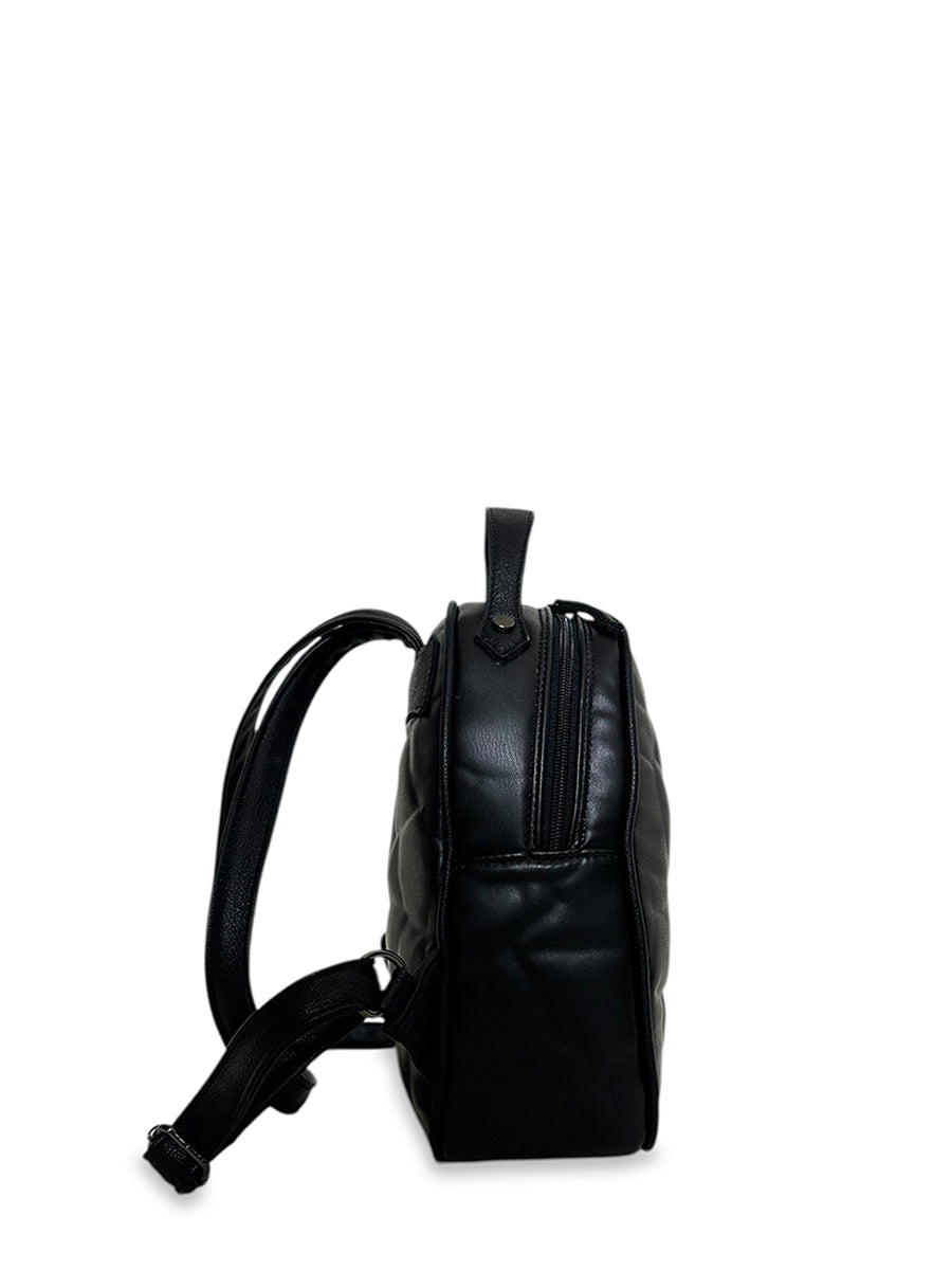 Γυναικεία τσάντα mini πλάτης Nefeli Μαύρο