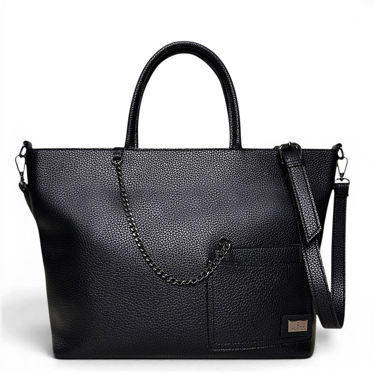 Γυναικεία Τσάντα Ώμου maxi tote Noir Μαύρο