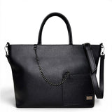 Γυναικεία Τσάντα Ώμου maxi tote Noir Μαύρο Hunter