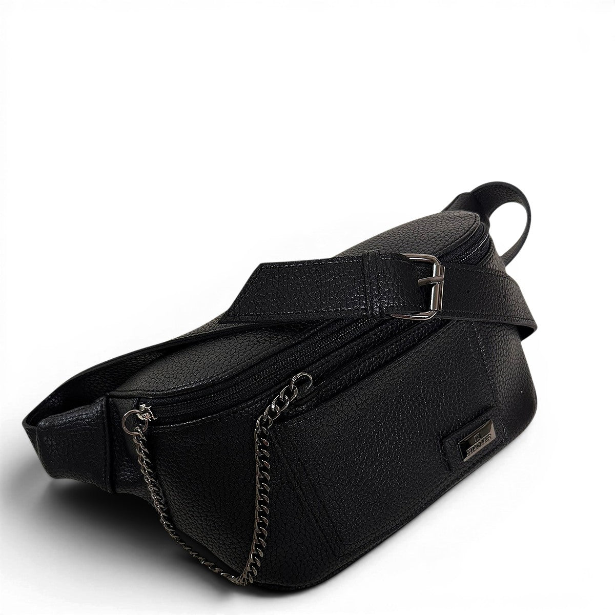 Τσάντα Μέσης crossbody Noir μαύρο Hunter, διαστάσεις μήκος 27 εκ., πλάτος 12,5 εκ., ύψος 14 εκ.