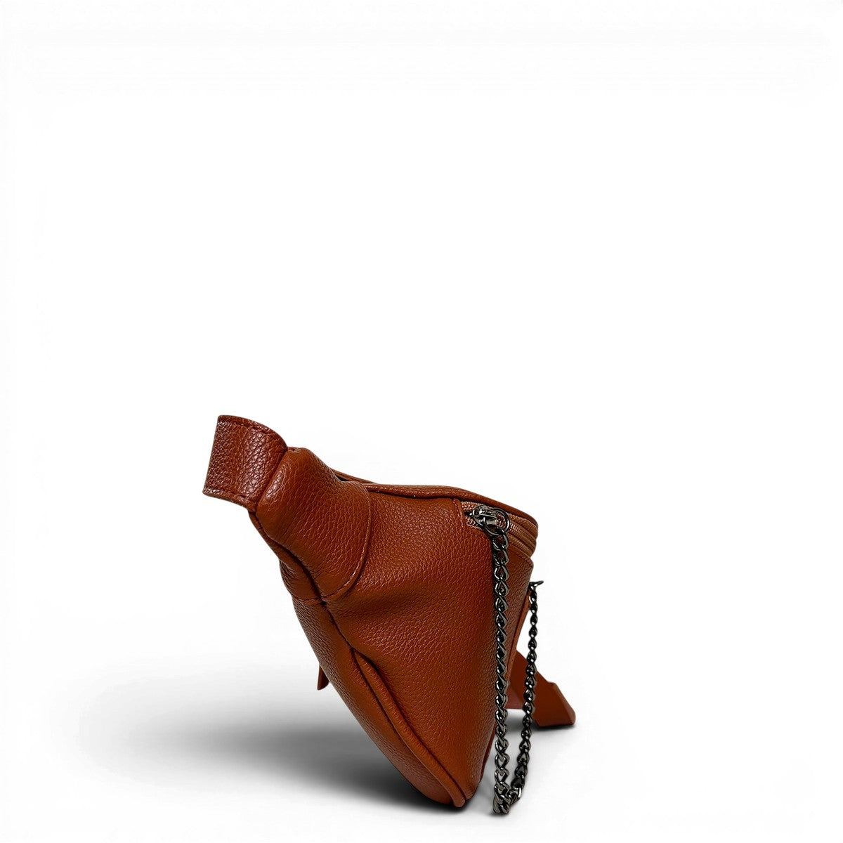 Τσάντα Μέσης crossbody Noir ταμπά Hunter, κλείσιμο με φερμουάρ