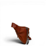 Τσάντα Μέσης crossbody Noir ταμπά Hunter, κλείσιμο με φερμουάρ