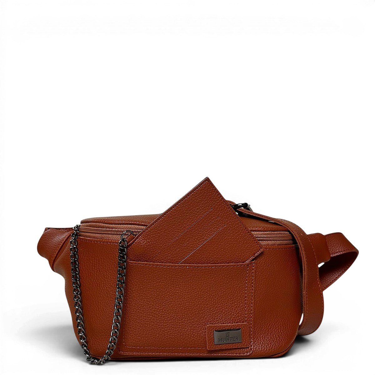 Τσάντα Μέσης crossbody Noir ταμπά Hunter, τυπωμένη φόδρα HUNTER