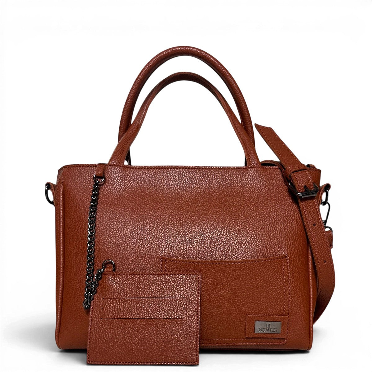 Τσάντα Ώμου tote Noir ταμπά Hunter, εικόνα 7