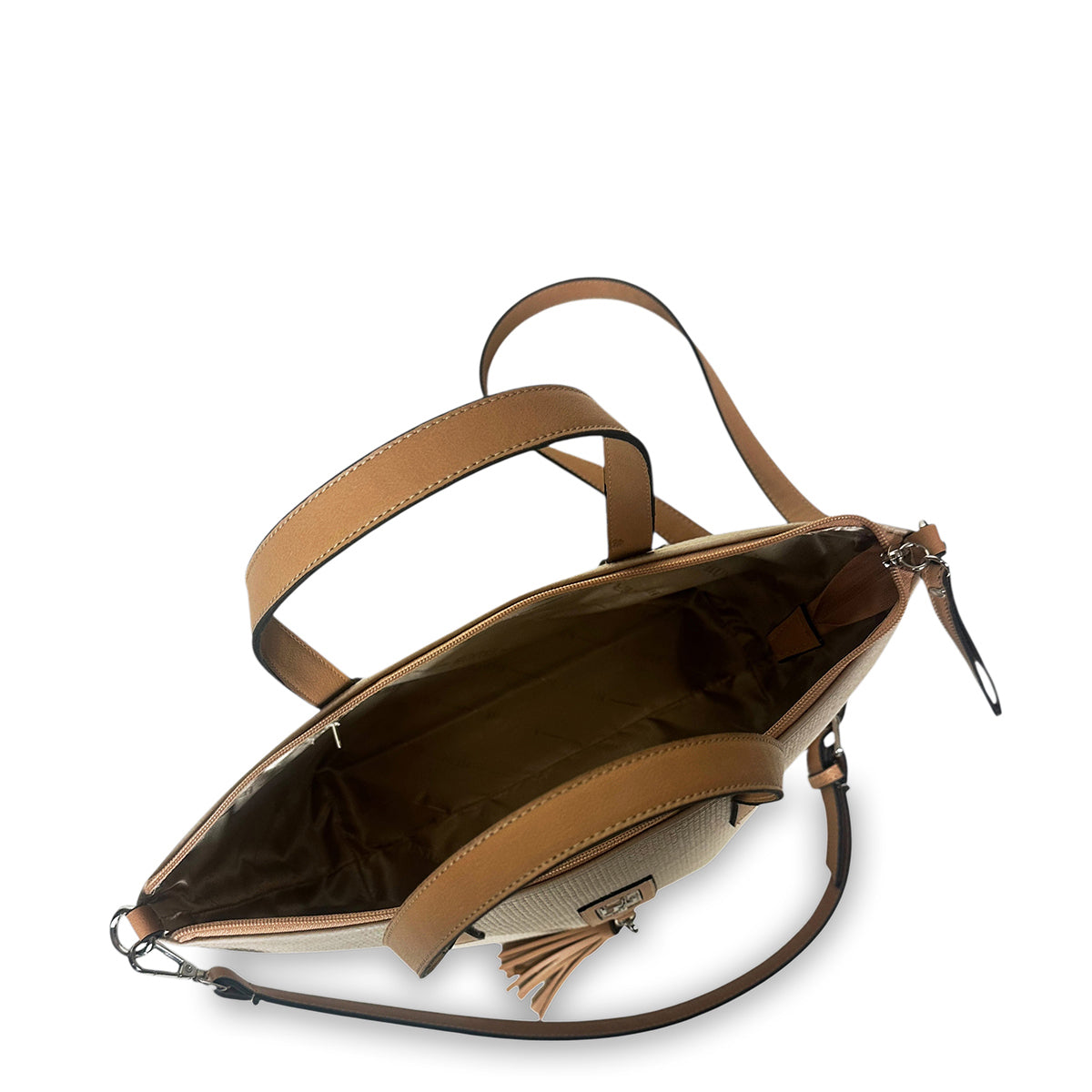 Γυναικεία τσάντα ώμου tote Nomade Μπεζ