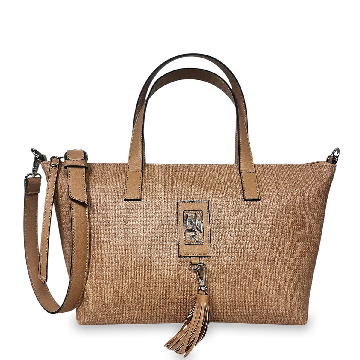 Γυναικεία τσάντα ώμου tote Nomade Φυσικό