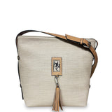 Γυναικεία τσάντα χιαστί basket Nomade Μπεζ