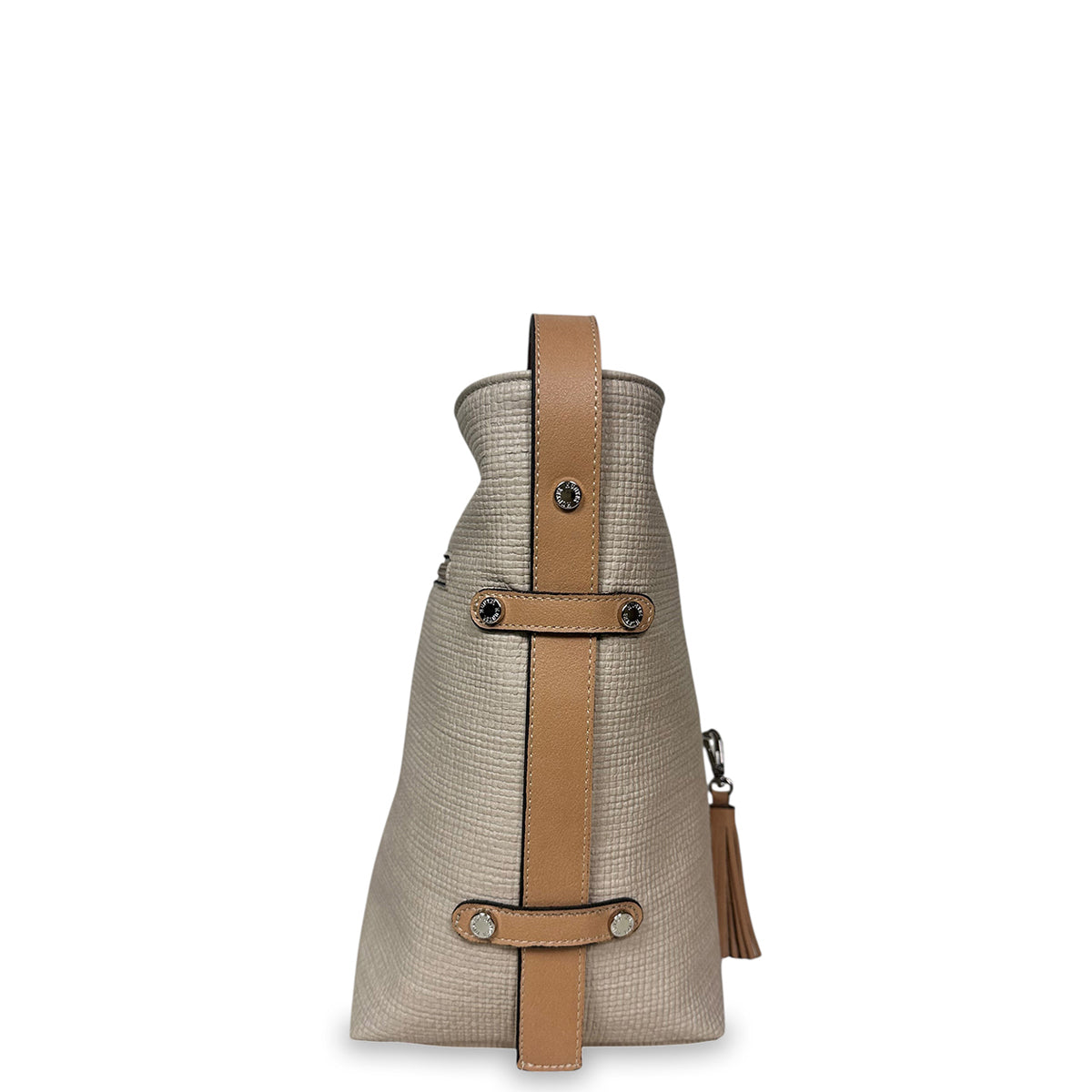 Γυναικεία τσάντα χιαστί basket Nomade Μπεζ