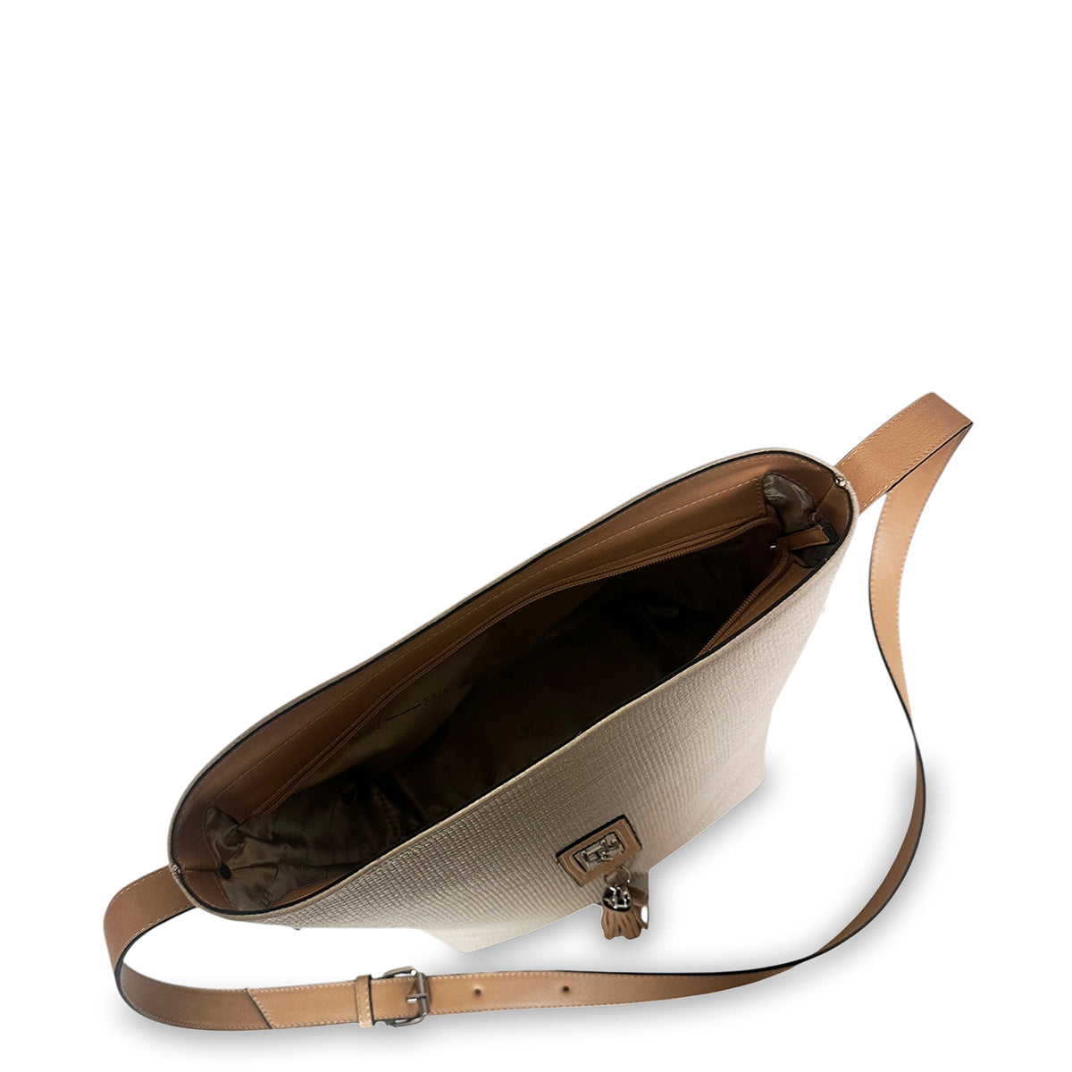 Γυναικεία τσάντα χιαστί basket Nomade Μπεζ