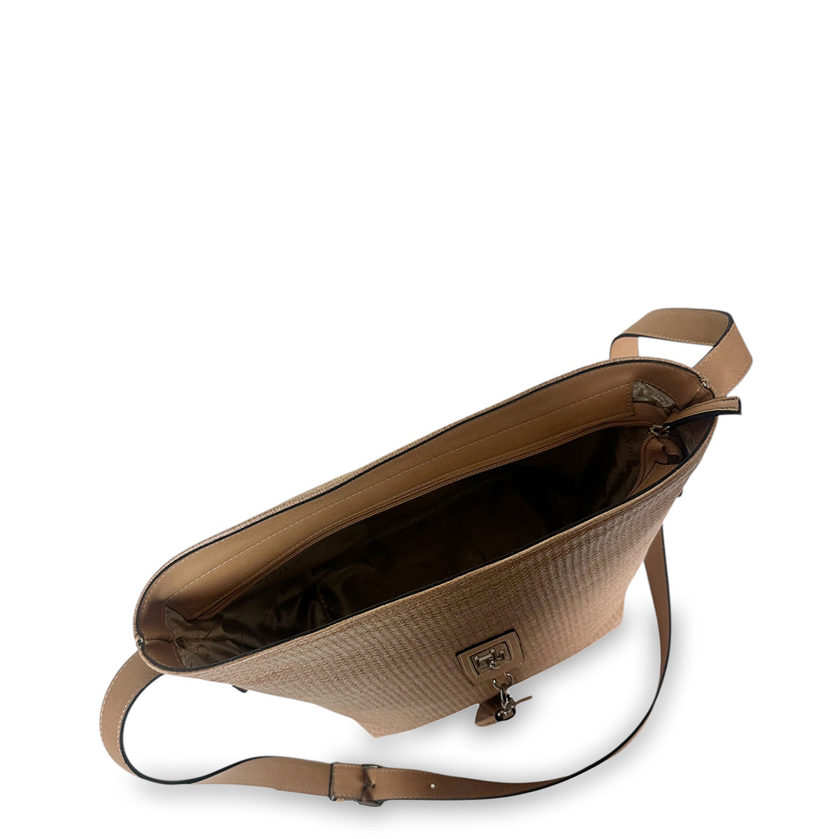 Γυναικεία τσάντα χιαστί basket Nomade Φυσικό