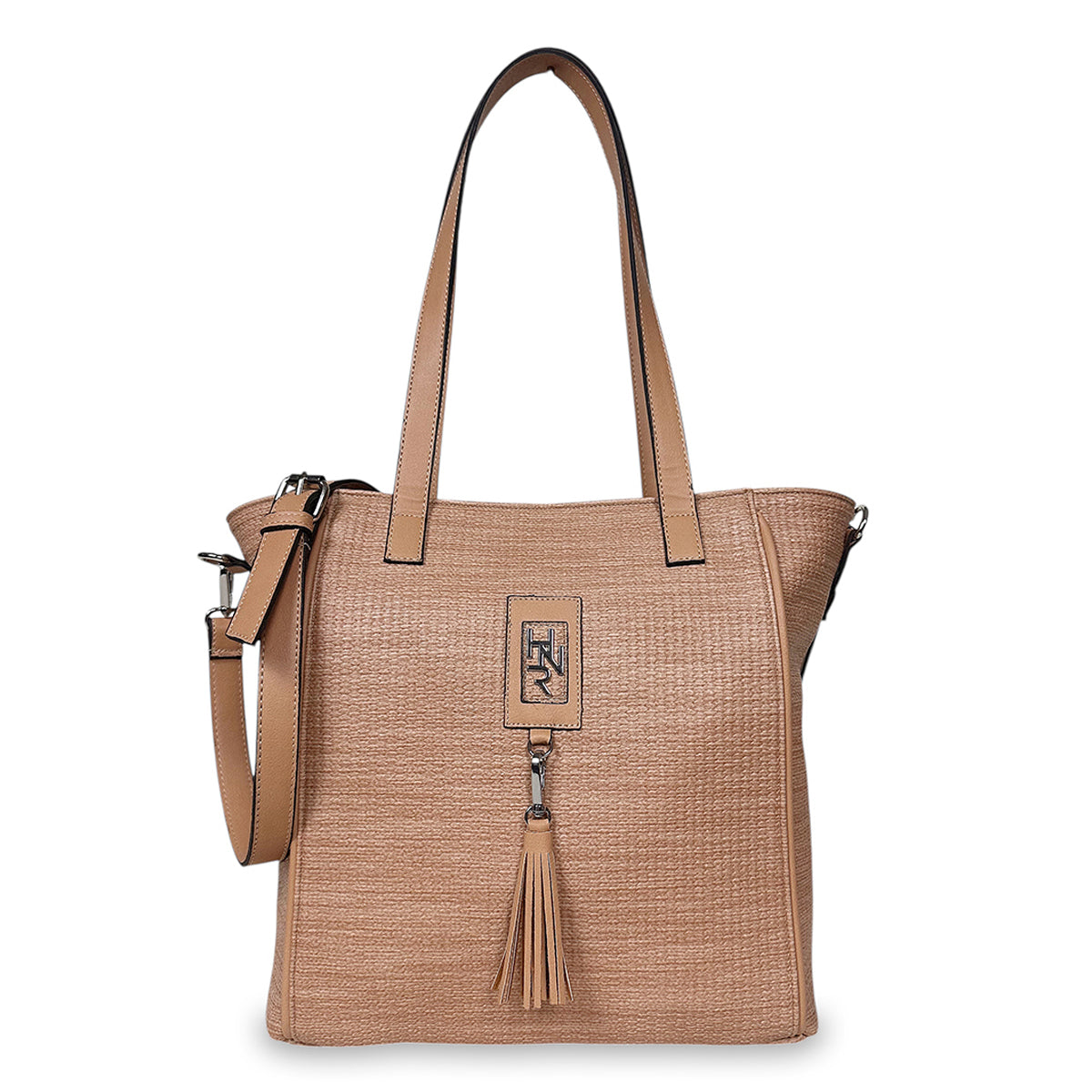 Γυναικεία τσάντα ώμου shopper Nomade Φυσικό