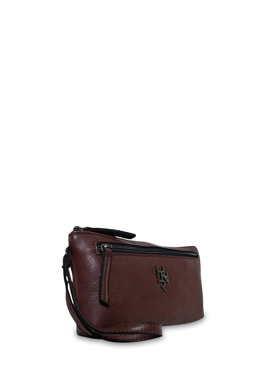 Γυναικεία τσάντα χειρός Oriana Καφέ
