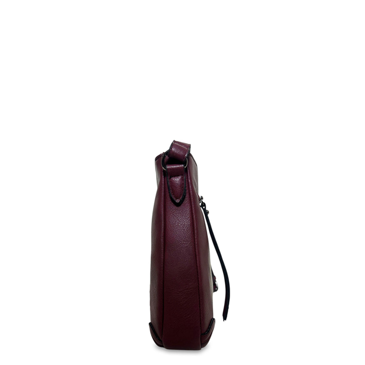 Γυναικεία τσάντα χιαστί Oriana Μπορντώ