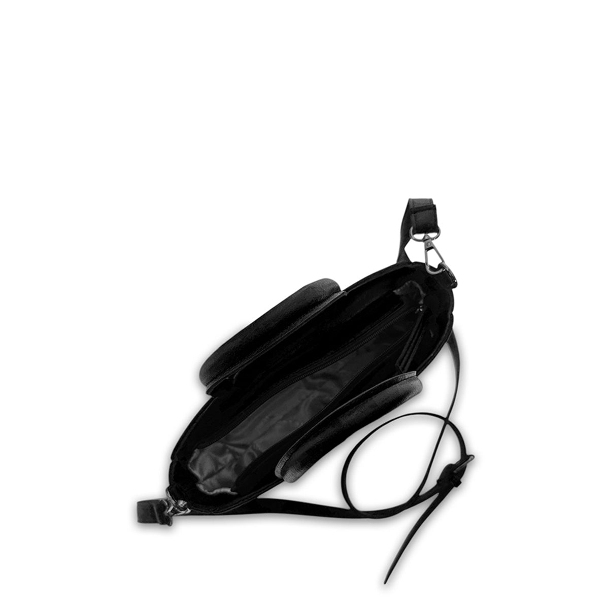 Γυναικεία τσάντα mini tote Oriana Μαύρο