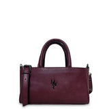 Γυναικεία τσάντα mini tote Oriana Μπορντώ