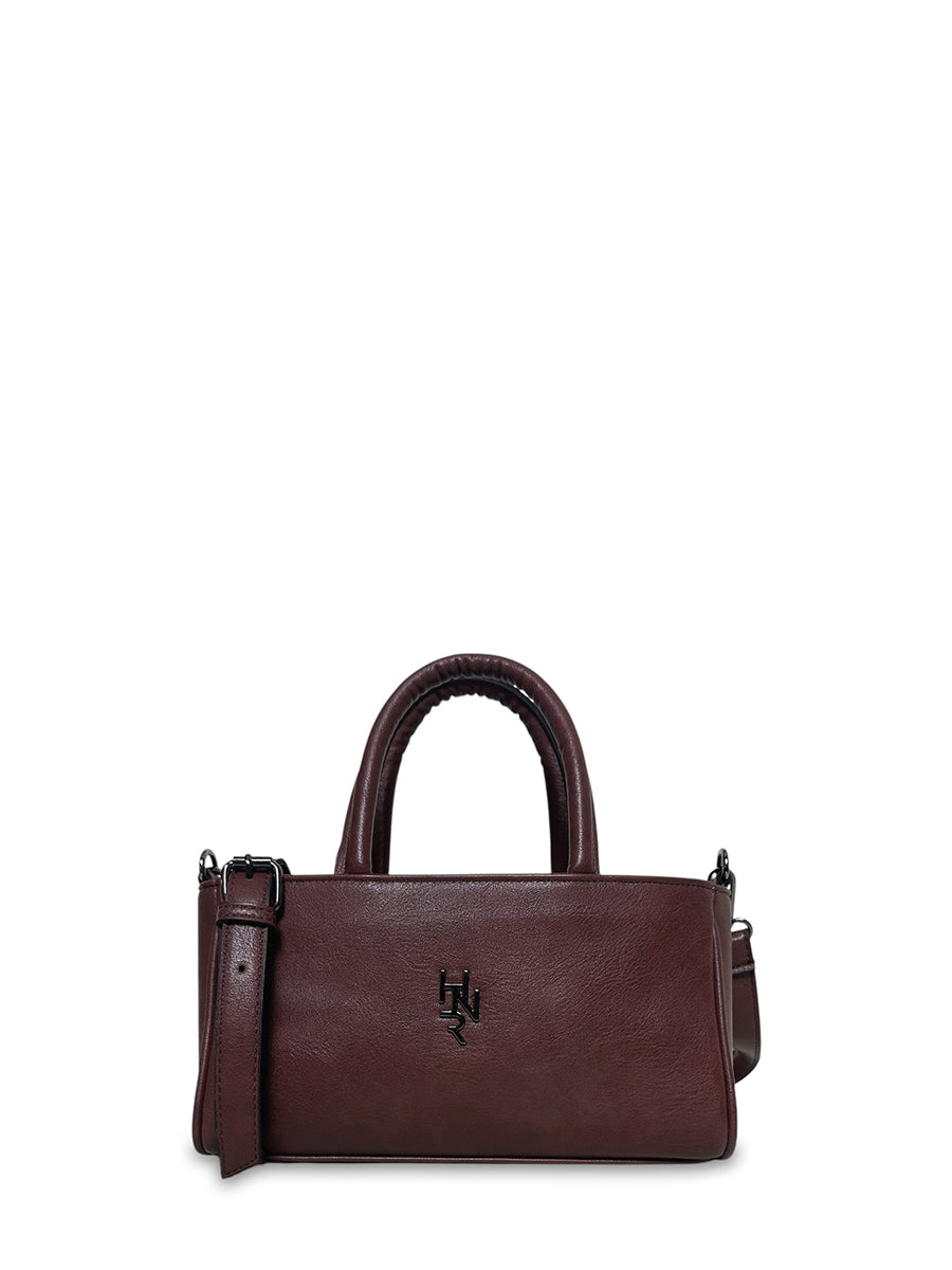 Γυναικεία τσάντα mini tote Oriana Καφέ