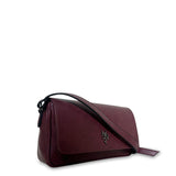 Γυναικεία τσάντα χιαστί flap Oriana Μπορντώ