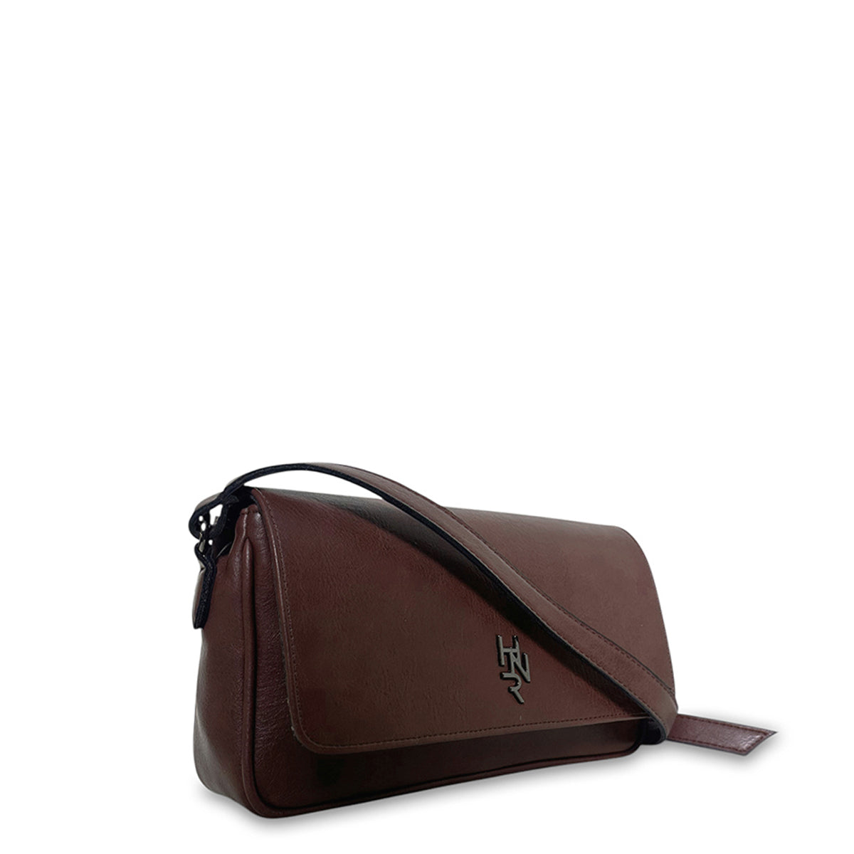 Γυναικεία τσάντα χιαστί flap Oriana Καφέ