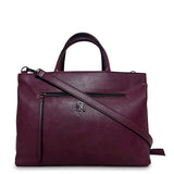 Γυναικεία τσάντα ώμου tote Oriana Μπορντώ