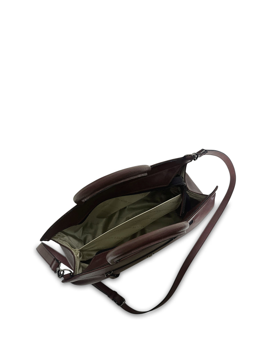 Γυναικεία τσάντα ώμου tote Oriana Καφέ