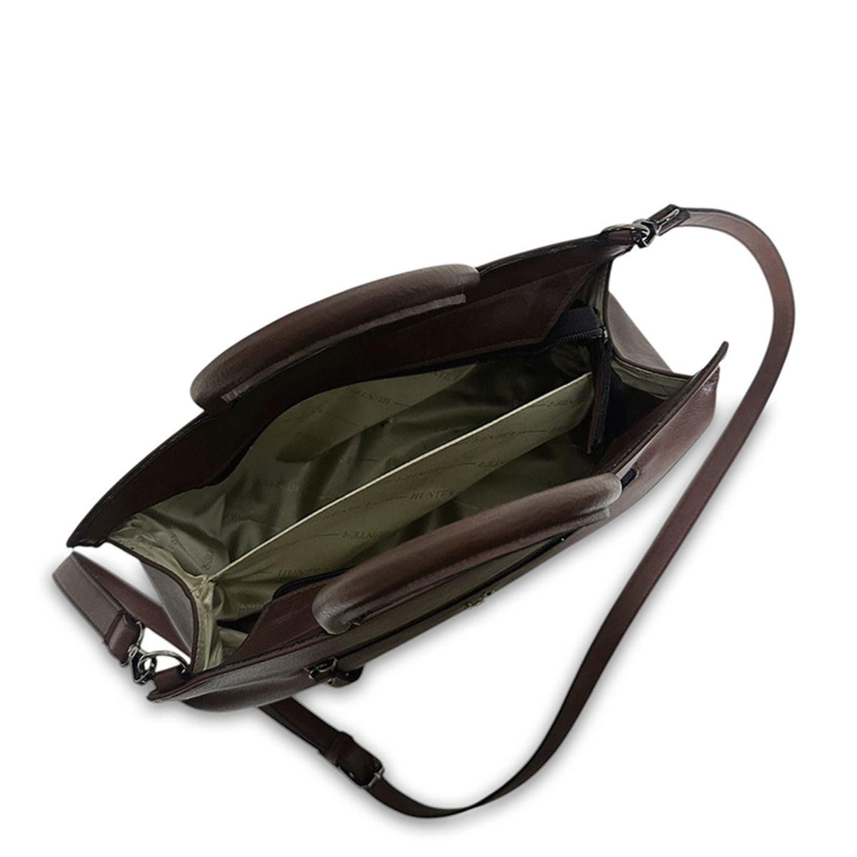 Γυναικεία τσάντα ώμου tote Oriana Καφέ