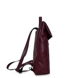 Γυναικεία τσάντα πλάτης Oriana Μπορντώ