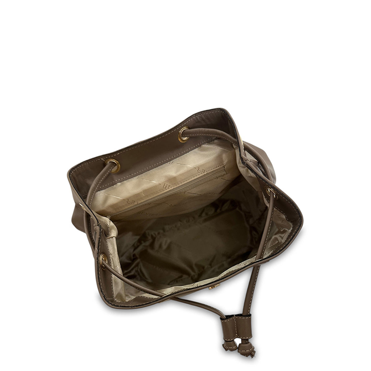 Γυναικεία τσάντα πλάτης δερμάτινη Plain Πούρο