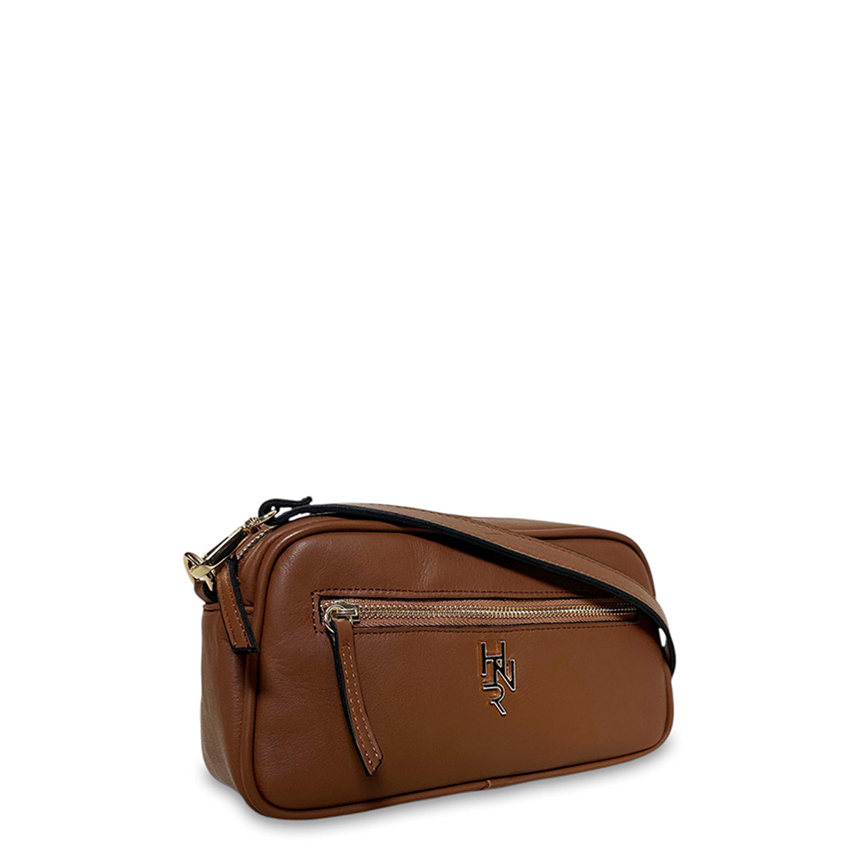 Γυναικεία τσάντα χιαστί δερμάτινη Plain Ταμπά