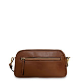 Γυναικεία τσάντα χιαστί δερμάτινη Plain Ταμπά