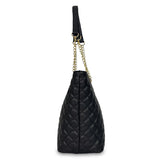 Γυναικεία τσάντα ώμου Quilted Μαύρο