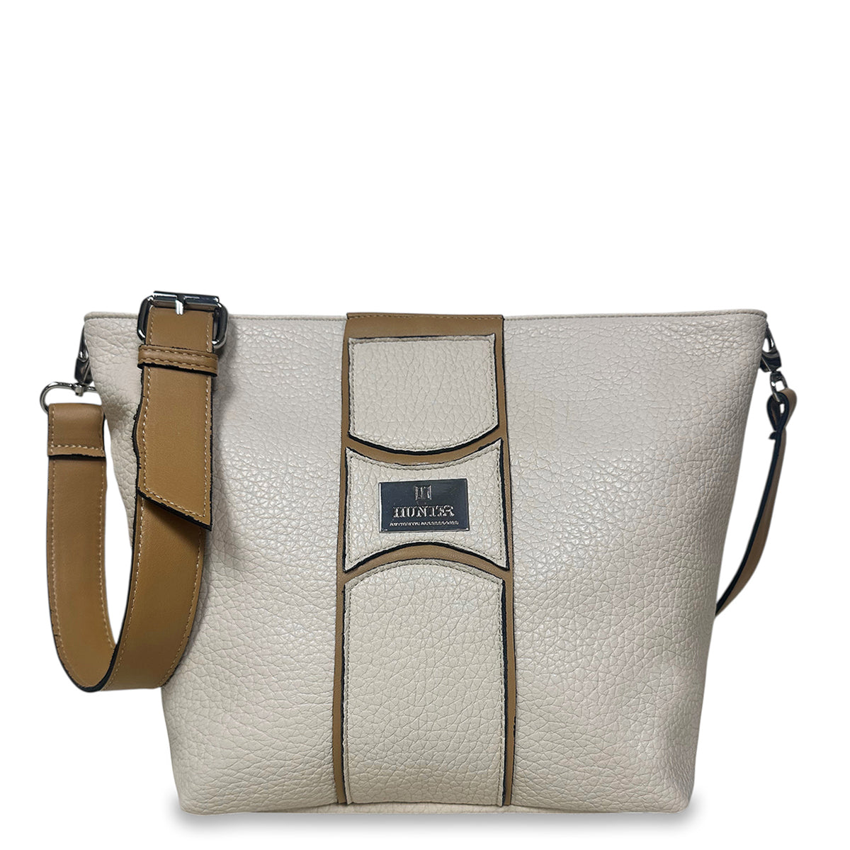 Γυναικεία τσάντα ώμου basket Rawia Μπεζ