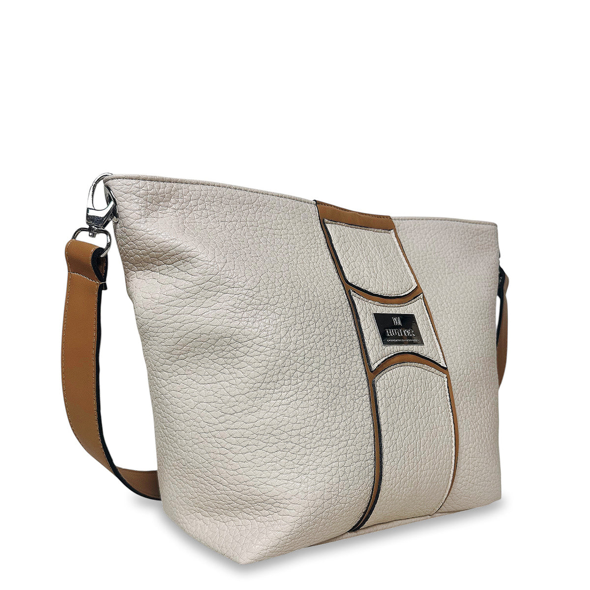 Γυναικεία τσάντα ώμου basket Rawia Μπεζ