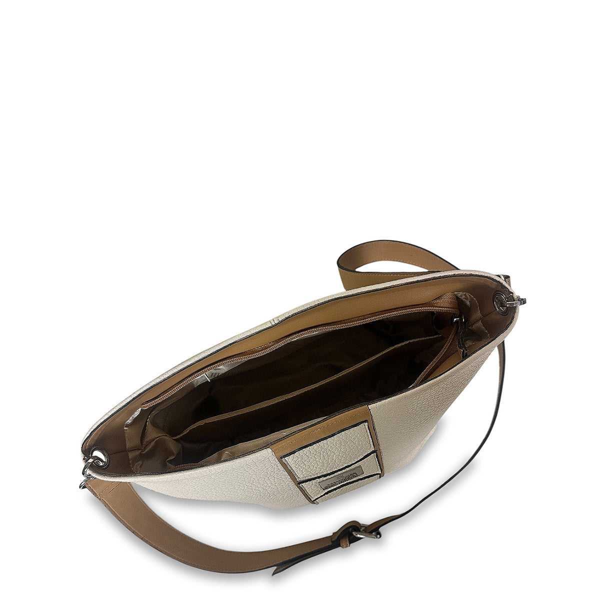 Γυναικεία τσάντα ώμου basket Rawia Μπεζ