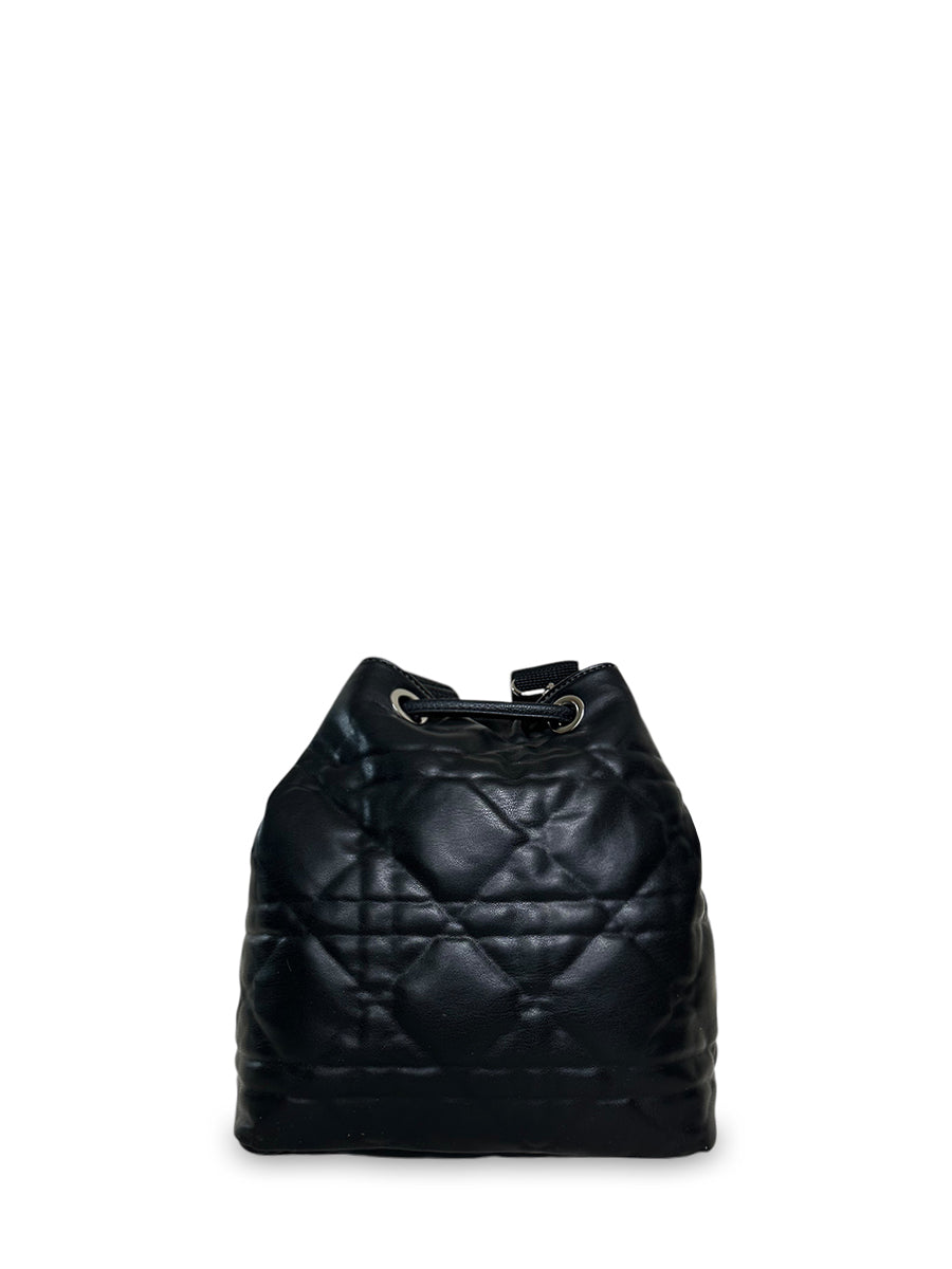 Γυναικεία τσάντα bucket Rebecca Μαύρο