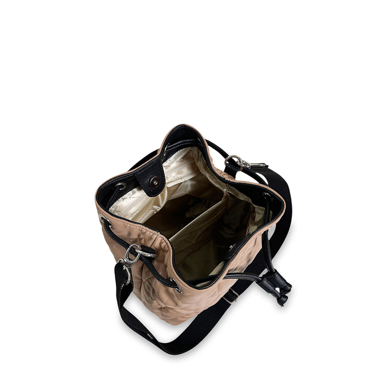 Γυναικεία τσάντα bucket Rebecca Κάραμελ