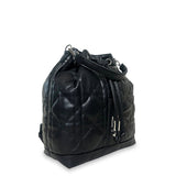 Γυναικεία τσάντα πλάτης bucket Rebecca Μαύρο