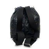 Γυναικεία τσάντα πλάτης bucket Rebecca Μαύρο